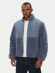 Tommy Jeans Kurtka przejściowa Novelty DM0DM21682 Niebieski Regular Fit. Niebieskie kurtki Tommy Jeans, m, bez wzorów, z jeansu, bez kaptura. Za 719.99 zł.