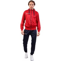 Kurtka polarowa Givova King. Czerwone kurtki Givova, m, bez wzorów, z dresówki, bez kaptura. Za 245.99 zł.