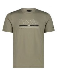 Cmp Koszulka funkcyjna w kolorze khaki rozmiar: 54. Brązowe t-shirty sportowe CMP, bez wzorów, z materiału, bez ramiączek, outdoorowe. Za 75.34 zł.