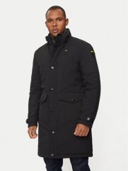 Blauer Kurtka przejściowa 24WBLUK07457 Czarny Regular Fit. Czarne kurtki Blauer, m, bez wzorów, z syntetyku, bez kaptura. Za 1,249.00 zł.