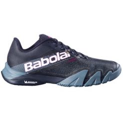 Buty do padla męskie Babolat Jet Premura 2. Niebieskie buty sportowe casual BABOLAT, bez wzorów, bez zapięcia. W wyprzedaży za 399.35 zł.