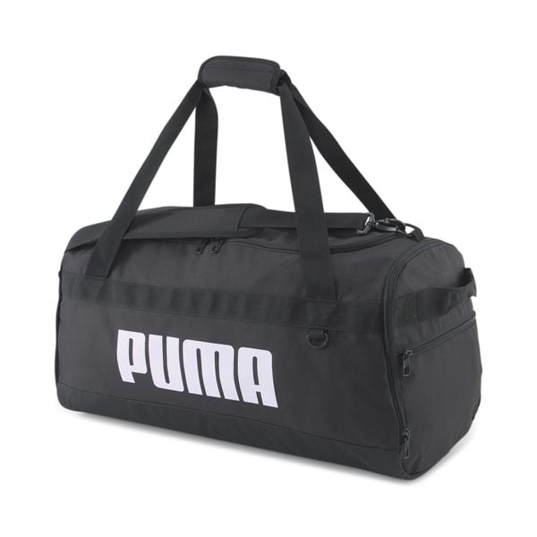 Torba sportowa Challenger M PUMA Black. Czarne torby na ramię Puma, bez wzorów, z materiału, na ramię, bez dodatków. Za 151.00 zł.