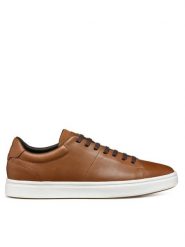 Geox Sneakersy U Baltmoore U55LDC 00043 C6001 Brązowy. Brązowe buty sportowe casual Geox, bez wzorów, ze skóry, bez zapięcia. Za 499.99 zł.