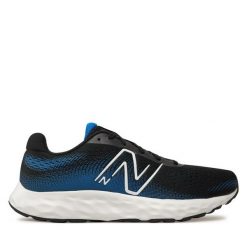 Buty do biegania New Balance. Niebieskie buty do biegania New Balance, bez wzorów, bez zapięcia, do biegania. Za 299.99 zł.