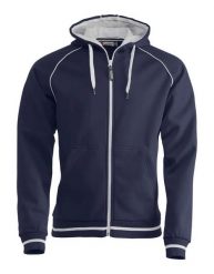 Clique Gerry Bluza z kapturem unisex z dzianiny strukturalnej, szczotkowane. Niebieskie bluzy z kapturem CLIQUE, xl, bez wzorów, z bawełny, z kapturem. Za 274.42 zł.