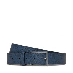 Pasek Męski Guess. Niebieskie paski Guess, z aplikacjami. Za 139.99 zł.