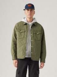 Levi's Kurtka pikowana w kolorze khaki rozmiar: L. Brązowe kurtki Levi's®, l, bez wzorów, bez kaptura. Za 232.78 zł.