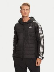 Adidas Kurtka przejściowa Essentials 3-Stripes Hybrid IN7195 Czarny Regular Fit. Czarne kurtki Adidas, m, bez wzorów, z syntetyku, bez kaptura. Za 269.99 zł.