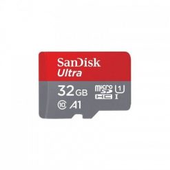 Karta pamięci SanDisk Ultra Android microSDXC 32GB 120MB/s A1 Cl.10 UHS-I (SDSQUA4-032G-GN6MA). Drony Sandisk. Za 29.99 zł.