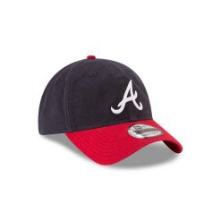 Czapka z daszkiem New Era Braves 9TWENTY MLB Core Classic. Niebieskie czapki z daszkiem New Era, bez wzorów. Za 177.00 zł.