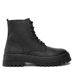 Trapery Pepe Jeans. Czarne trapery Pepe Jeans, z jeansu, bez zapięcia. Za 739.99 zł.