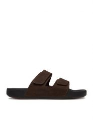 Quiksilver Klapki CEO-RAPID-01 MI08 Brązowy. Brązowe klapki Quiksilver, z nubiku. Za 159.99 zł.