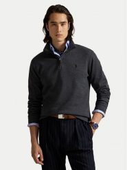 Polo Ralph Lauren Sweter 710981461001 Szary Regular Fit. Szare swetry rozpinane Polo Ralph Lauren, l, bez wzorów, z bawełny, bez kołnierzyka, bez ramiączek. Za 819.99 zł.