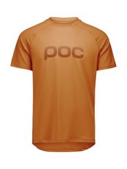 POC Koszulka kolarska "Reform" w kolorze jasnobrązowym rozmiar: XXL. Brązowe t-shirty sportowe POC, bez wzorów, z materiału, bez ramiączek, rowerowe. Za 160.95 zł.