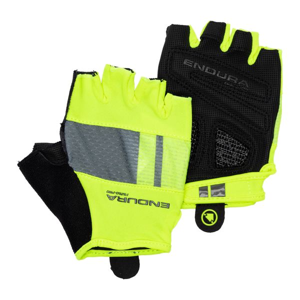 Rękawiczki rowerowe męskie Endura FS260-Pro Aerogel hi-viz. Żółte rękawiczki ENDURA, bez wzorów. Za 151.99 zł.