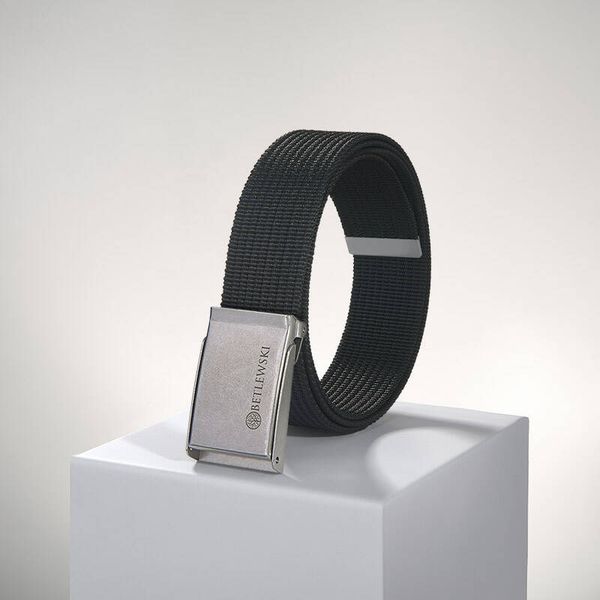 Pasek parciany BETLEWSKI czarny PRC-01_SR-1 4XL. Czarne paski Betlewski, bez wzorów, z materiału. Za 55.99 zł.