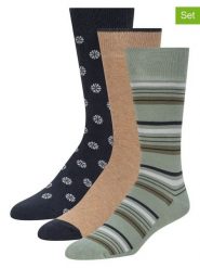 Ted Baker Skarpety (6 par) w kolorze zielono-beżowo-granatowym rozmiar: onesize. Brązowe skarpety Ted Baker, bez wzorów. Za 86.99 zł.