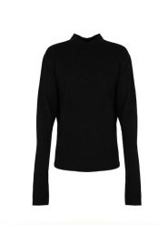 La Haine Inside Us Sweter | LM272 | Mężczyzna | Czarny. Czarne swetry nierozpinane La Haine Inside Us, l, bez wzorów, z bawełny, bez kołnierzyka, bez ramiączek. W wyprzedaży za 399.00 zł.