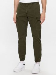 Tommy Hilfiger Joggery Chelsea MW0MW31149 Khaki Relaxed Fit. Brązowe joggery i bojówki Tommy Hilfiger, m, bez wzorów, z bawełny. Za 439.99 zł.