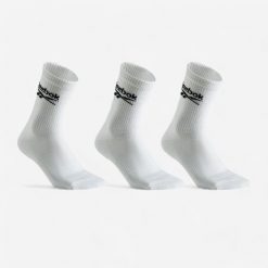 Skarpety sportowe tenis Reebok wysokie x3. Skarpety Reebok, bez wzorów, z bawełny. Za 29.99 zł.