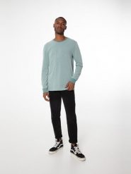 Bluza męska Protest NXGQUILLAN sweatshirt. Niebieskie bluzy bez kaptura Protest, m, bez wzorów, z dzianiny, bez kaptura. Za 169.90 zł.