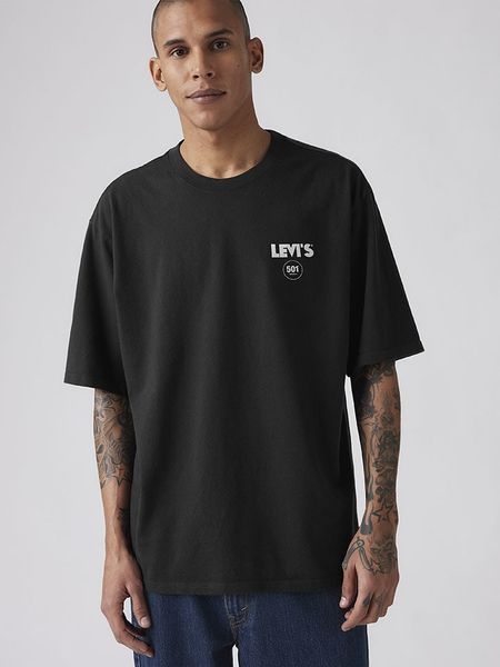 Levi's Koszulka w kolorze czarnym rozmiar: XL. Czarne bezrękawniki Levi's®, s, bez wzorów, z bawełny, bez kołnierzyka, bez ramiączek. Za 111.07 zł.