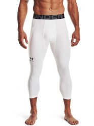 Under Armour Legginsy sportowe w kolorze białym rozmiar: S. Białe legginsy długie sportowe Under Armour, s, bez wzorów, z materiału, outdoorowe. Za 86.78 zł.