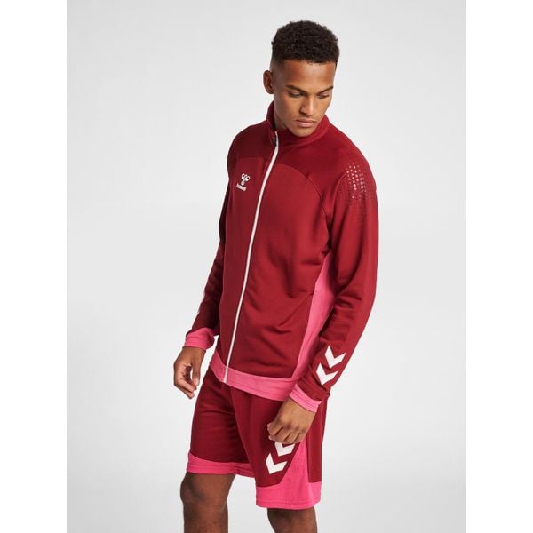 Kurtka błyskawiczna Hummel hmlLEAD poly. Brązowe kurtki Hummel, m, bez wzorów, bez kaptura. W wyprzedaży za 170.00 zł.