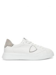 Philippe Model Sneakersy BTLU VD21 Biały. Białe buty sportowe casual Philippe Model, bez wzorów, ze skóry, bez zapięcia. Za 1,139.00 zł.