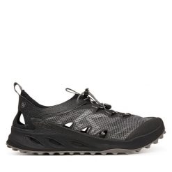 Trekkingi Keen. Czarne buty trekkingowe Keen, bez wzorów, bez zapięcia. Za 629.99 zł.