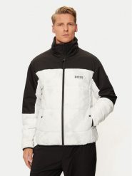 BOSS Kurtka przejściowa J_Hamar 4 50522668 Biały Regular Fit. Białe kurtki Boss, m, bez wzorów, z syntetyku, bez kaptura. Za 879.99 zł.