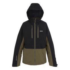 Męska Kurtka Zimowa Highton Stretch III. Brązowe kurtki Regatta, na zimę, m, bez wzorów, z puchu, bez kaptura. Za 156.99 zł.