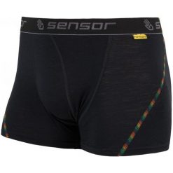 Sensor Bokserki Merino Air M Black Xl. Bielizna termoaktywna marki Sensor. W wyprzedaży za 79.00 zł.