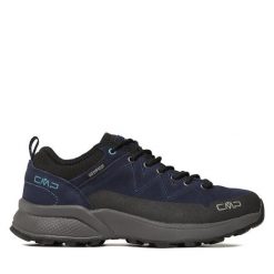 Trekkingi CMP. Niebieskie buty trekkingowe CMP, bez wzorów, bez zapięcia. Za 239.99 zł.