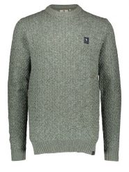 Garcia Sweter w kolorze zielonym rozmiar: L. Zielone swetry nierozpinane Garcia, l, bez wzorów, z bawełny, bez kołnierzyka, bez ramiączek. Za 114.98 zł.