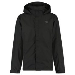 Section Rain Jacket II Essential Men. Czarne kurtki przeciwdeszczowe AGU, m, bez wzorów, bez kaptura. Za 458.85 zł.