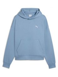 Puma Bluza w kolorze błękitnym rozmiar: XL. Niebieskie bluzy Puma, xl, bez wzorów, z kapturem. Za 179.64 zł.