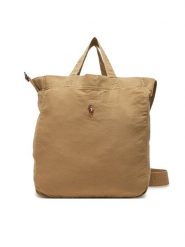 Polo Ralph Lauren Torba 405967598001 Beżowy. Brązowe torby na ramię Polo Ralph Lauren, bez wzorów, z materiału, na ramię, bez dodatków. Za 269.99 zł.