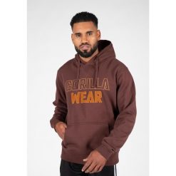 Nevada Bluza z kapturem - Brązowy. Brązowe bluzy z kapturem GORILLA WEAR, xl, bez wzorów, z kapturem. Za 342.00 zł.