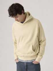 Levi's Bluza w kolorze żółtym rozmiar: L. Żółte bluzy Levi's®, l, bez wzorów, z bawełny, z kapturem. Za 134.95 zł.