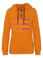 Plein Sport Bluza w kolorze pomarańczowym rozmiar: XL. Pomarańczowe bluzy Plein Sport, xl, bez wzorów, bez kaptura. Za 274.24 zł.