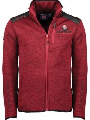 Geographical Norway Kurtka polarowa "Tavid" w kolorze bordowym rozmiar: XL. Czerwone kurtki Geographical Norway, xl, bez wzorów, z materiału, bez kaptura. Za 136.13 zł.