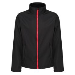 Męska Kurtka Soft Shell Ablaze Printable. Czarne kurtki Regatta, m, bez wzorów, bez kaptura. Za 100.99 zł.