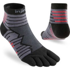 Skarpety do biegania Injinji Ultra Run Mini-Crew. Czarne skarpety Injinji, bez wzorów. Za 88.99 zł.