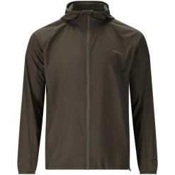 Vesta nieprzemakalna Endurance Siony. Czarne kurtki do biegania Endurance, bez wzorów, bez kaptura. Za 288.50 zł.
