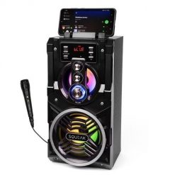 SQUEAK BEATBOXER BLUETOOTH 5.1 SPEAKER - GŁOŚNIK BLUETOOTH Z KARAOKE, RADIO FM, MICROSD, AUX I USB SQ1000. Głośniki przenośne SQUEAK. Za 189.99 zł.