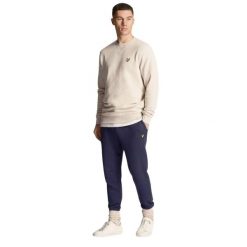 Sweatshirt okrągły dekolt Lyle & Scott. Brązowe bluzy LYLE AND SCOTT, bez wzorów, bez kaptura. W wyprzedaży za 264.60 zł.