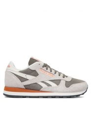 Reebok Sneakersy SS-CLASSIC LEATHER 100245033 Szary jasny. Szare buty sportowe casual Reebok, bez wzorów, ze skóry, bez zapięcia. Za 329.99 zł.