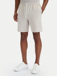 BOSS Szorty sportowe Mix&Match 50515314 Beżowy jasny Regular Fit. Brązowe krótkie spodenki sportowe Boss, m, bez wzorów, z bawełny. Za 199.99 zł.