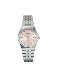 Casio Zegarek MTP-B145D-4AVEF Srebrny. Szare, analogowe zegarki Casio, srebrne. Za 349.99 zł.